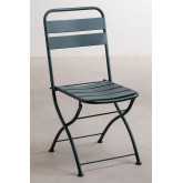 Conjunto de mesa dobrável Janti (60 x 60 cm) e 2 cadeiras de jardim dobráveis Janti, imagem miniatura 4
