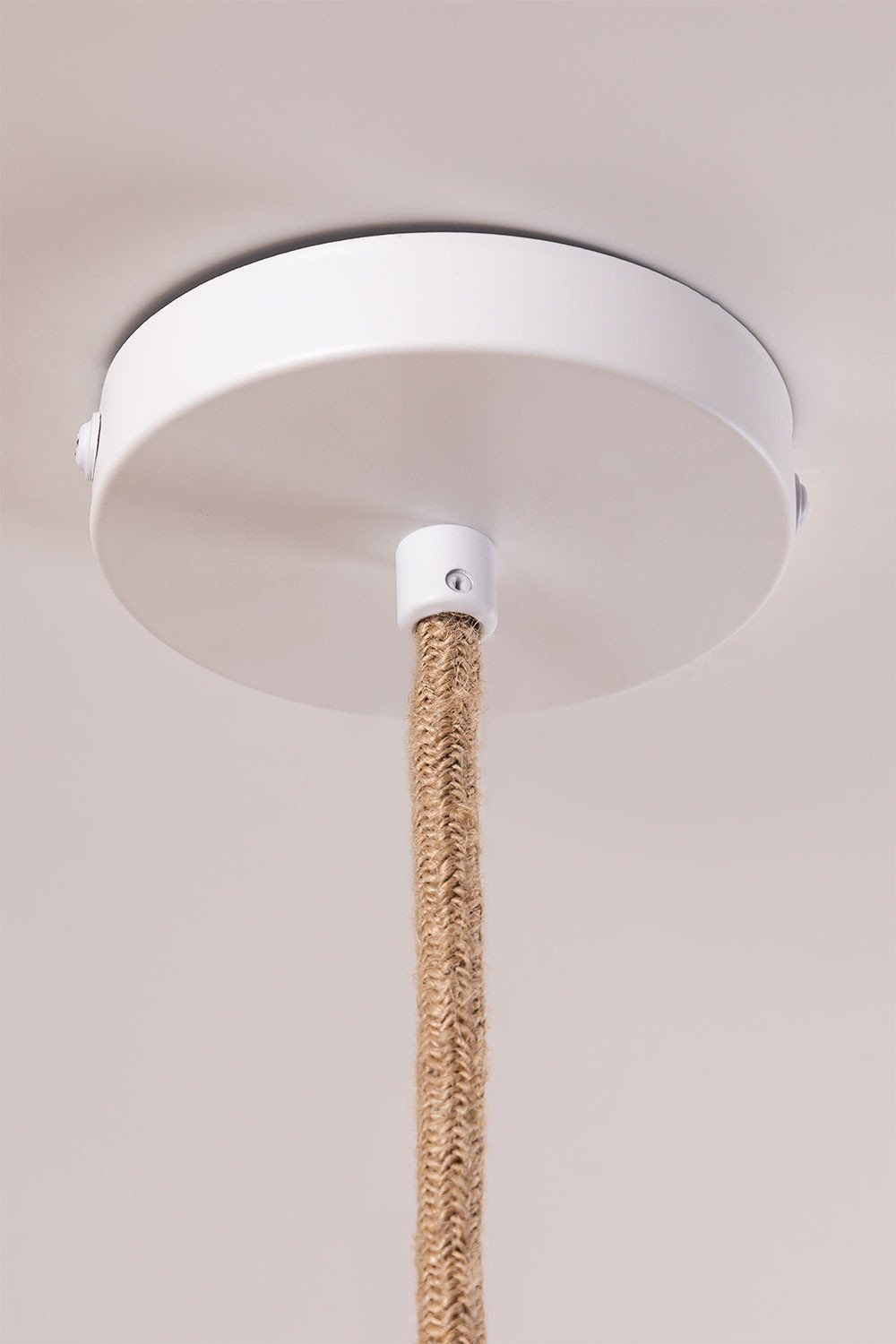 Candeeiro de teto em bambu (Ø45 cm) Lexie Natural, imagem de galeria 5