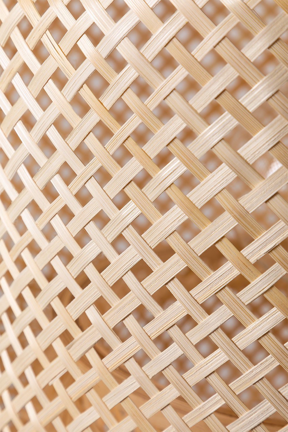 Candeeiro de teto em bambu (Ø45 cm) Lexie Natural, imagem de galeria 6