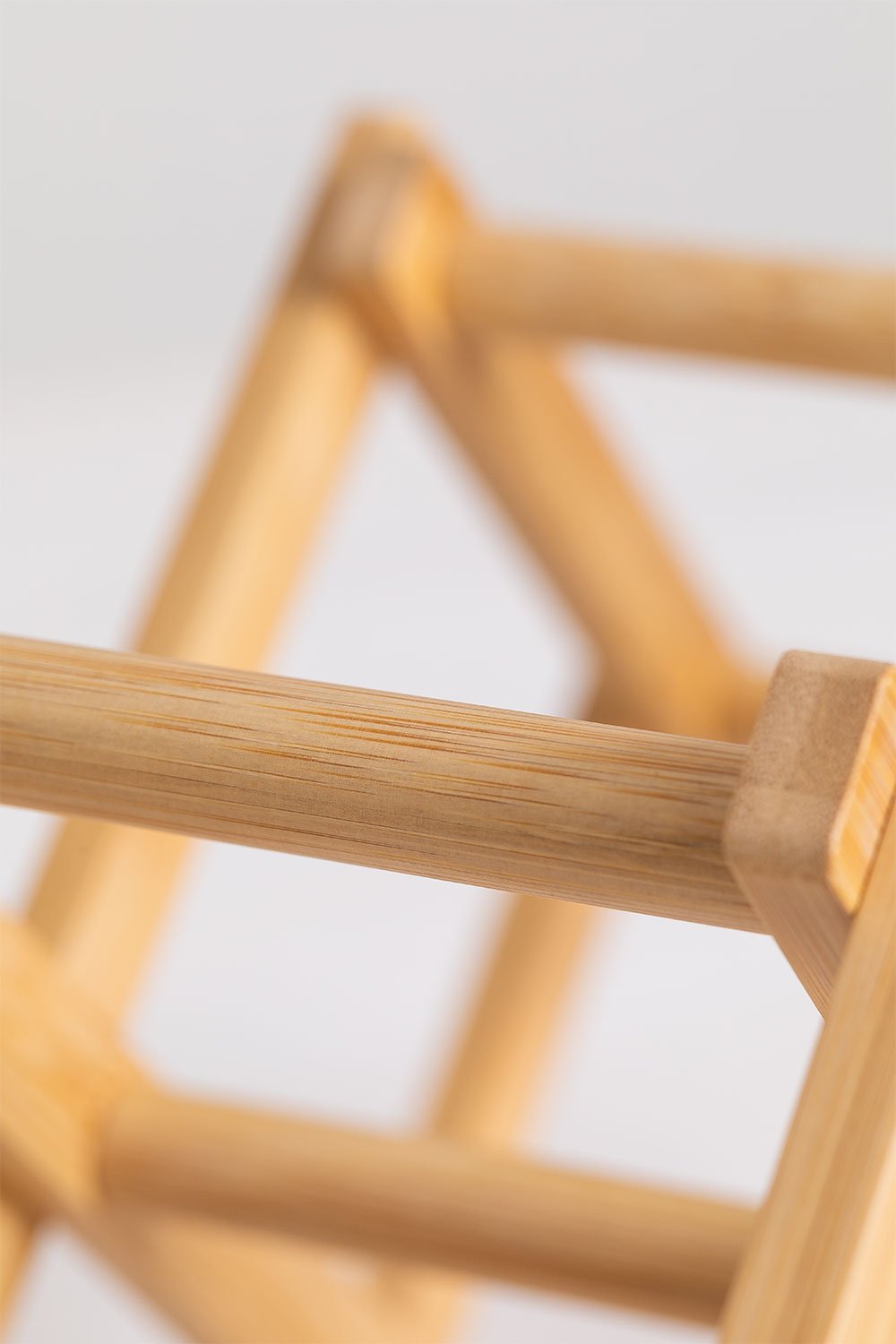 Garrafeira dobrável para 3 garrafas em bambu Pascal, imagem de galeria 6
