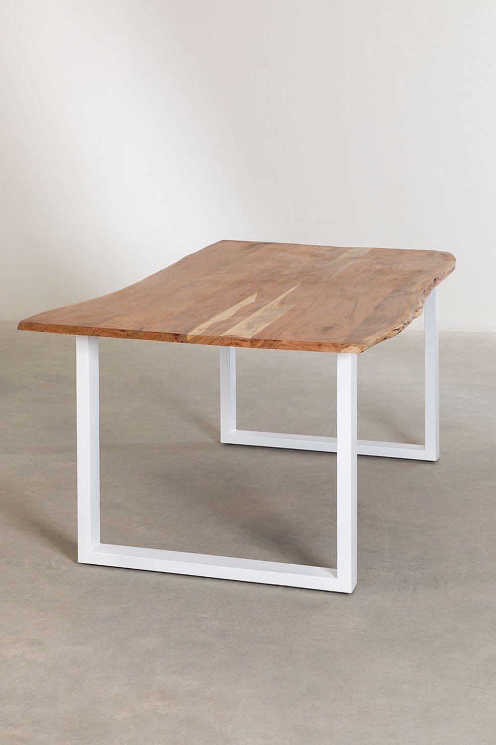 Mesa de jantar retangular em madeira reciclada (180x100 cm) Sami Style  , imagem de galeria 2