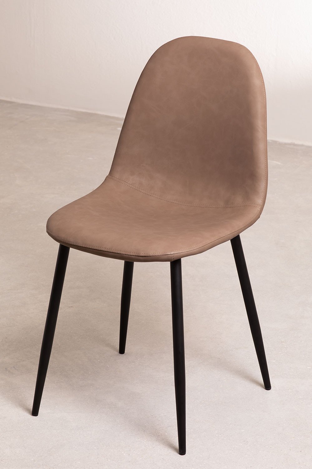 PACK 2 Cadeiras em Couro Sintético Glamm, imagem de galeria 1