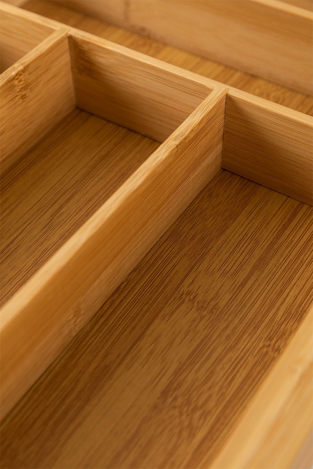 Keon organizador de talheres ajustável em bambu, imagem de galeria 8