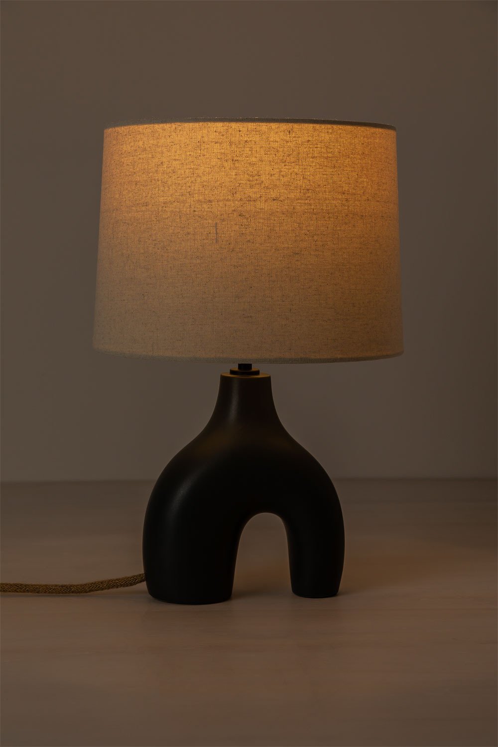 Candeeiro de Mesa de Cerâmica Cores Mimba, imagem de galeria 3