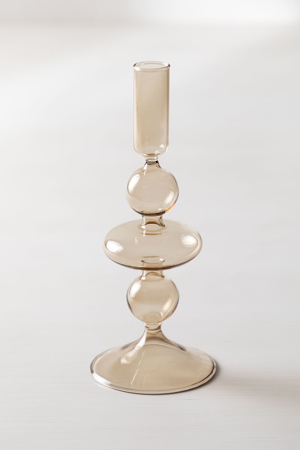 Conjunto de 3 castiçais em cristal Nalyna, imagem de galeria 7