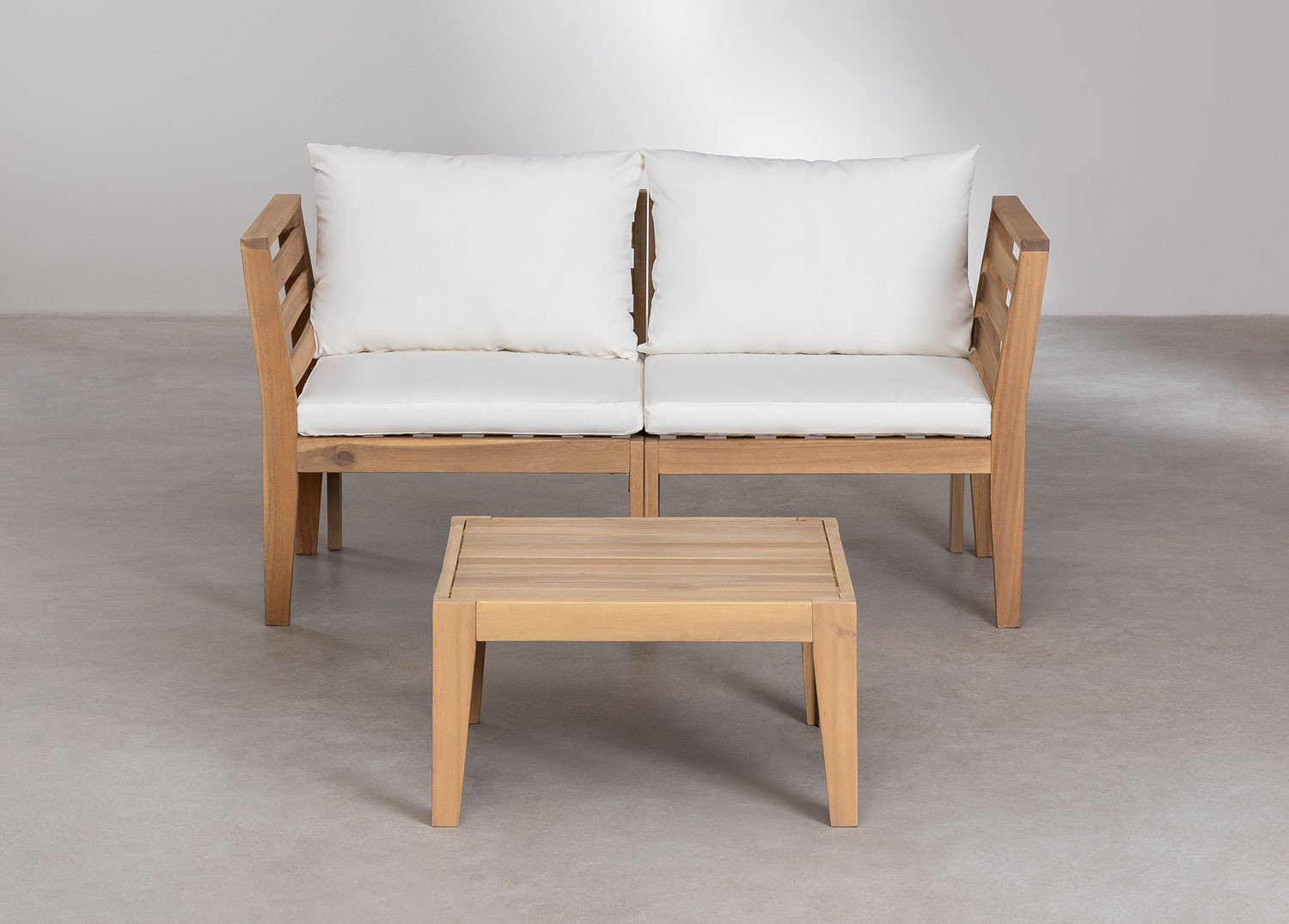 Conjunto de sofá modular de 2 peças Filips com braços e mesa de centro                    , imagem de galeria 3