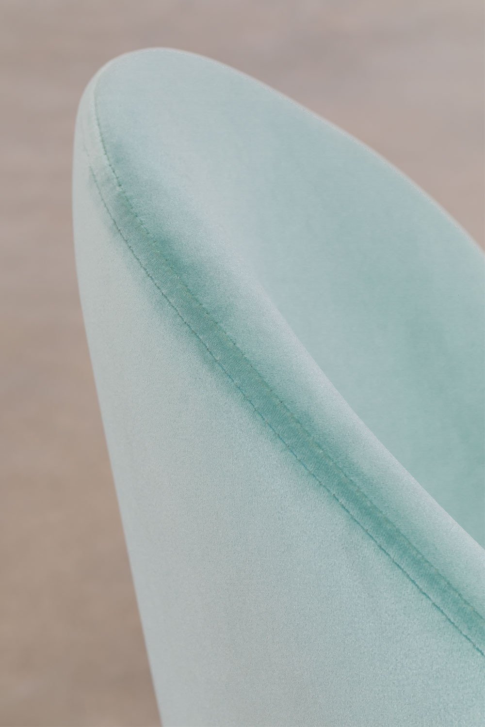 Cadeira de jantar em veludo Kana Design, imagem de galeria 5