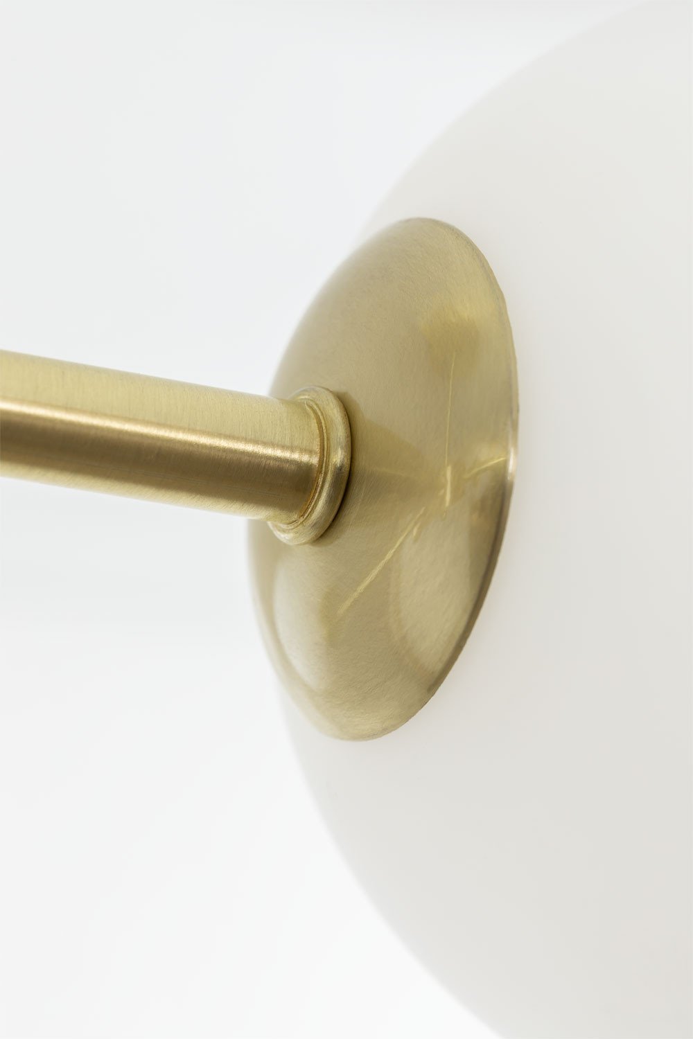 Candeeiro de teto em ferro Castefi com 5 bolas de vidro , imagem de galeria 5