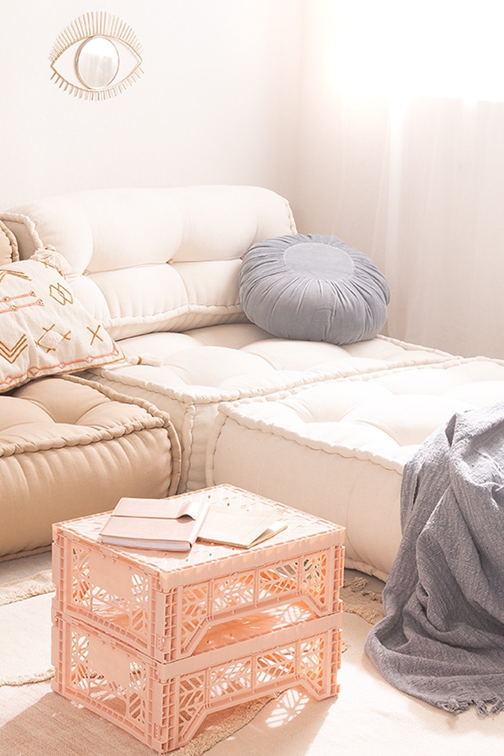 Encosto para sofá modular em algodão Yebel, imagem de galeria 4