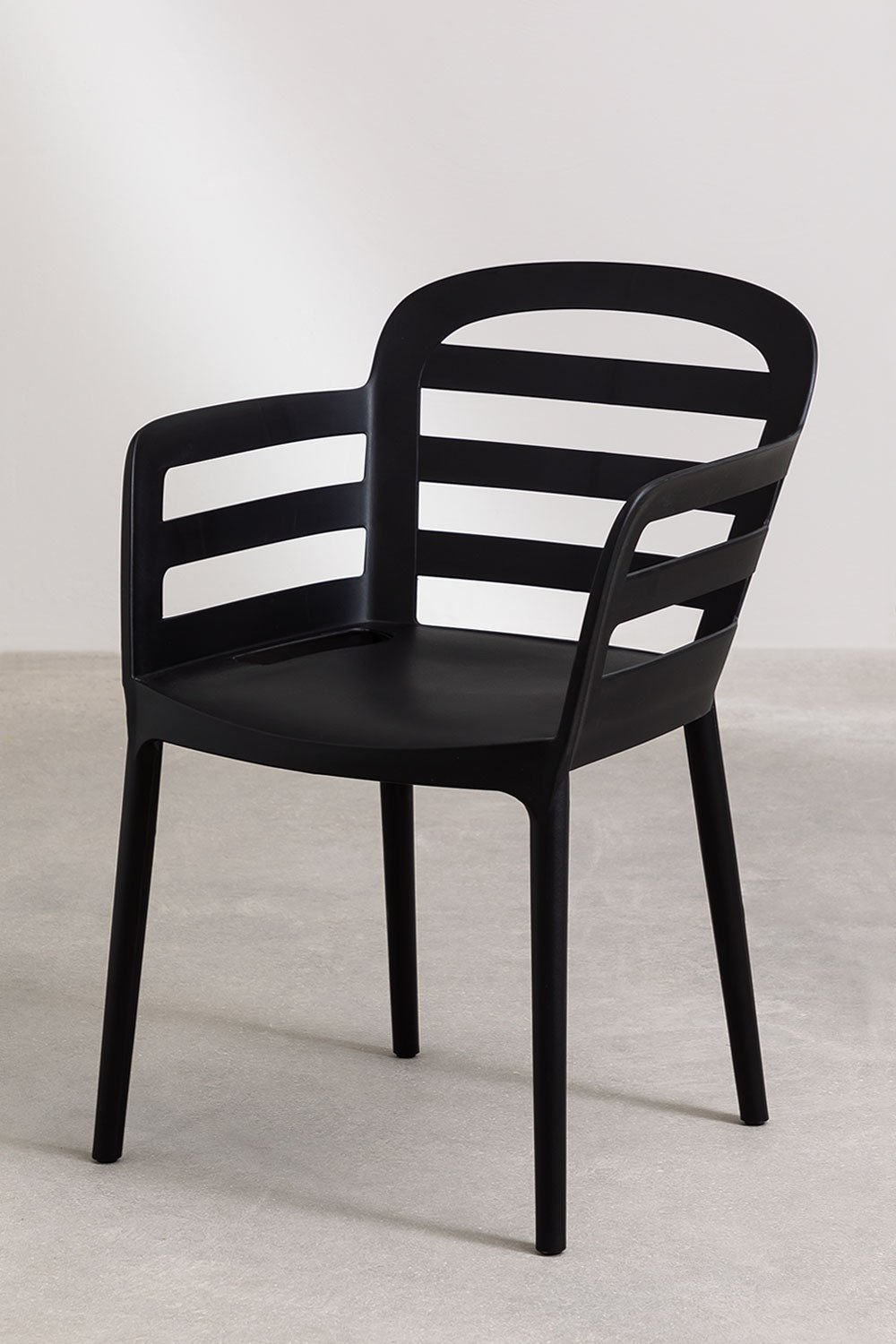 Pack de 2 Cadeiras de Jardim Empilháveis com Braços Gerum, imagem de galeria 1