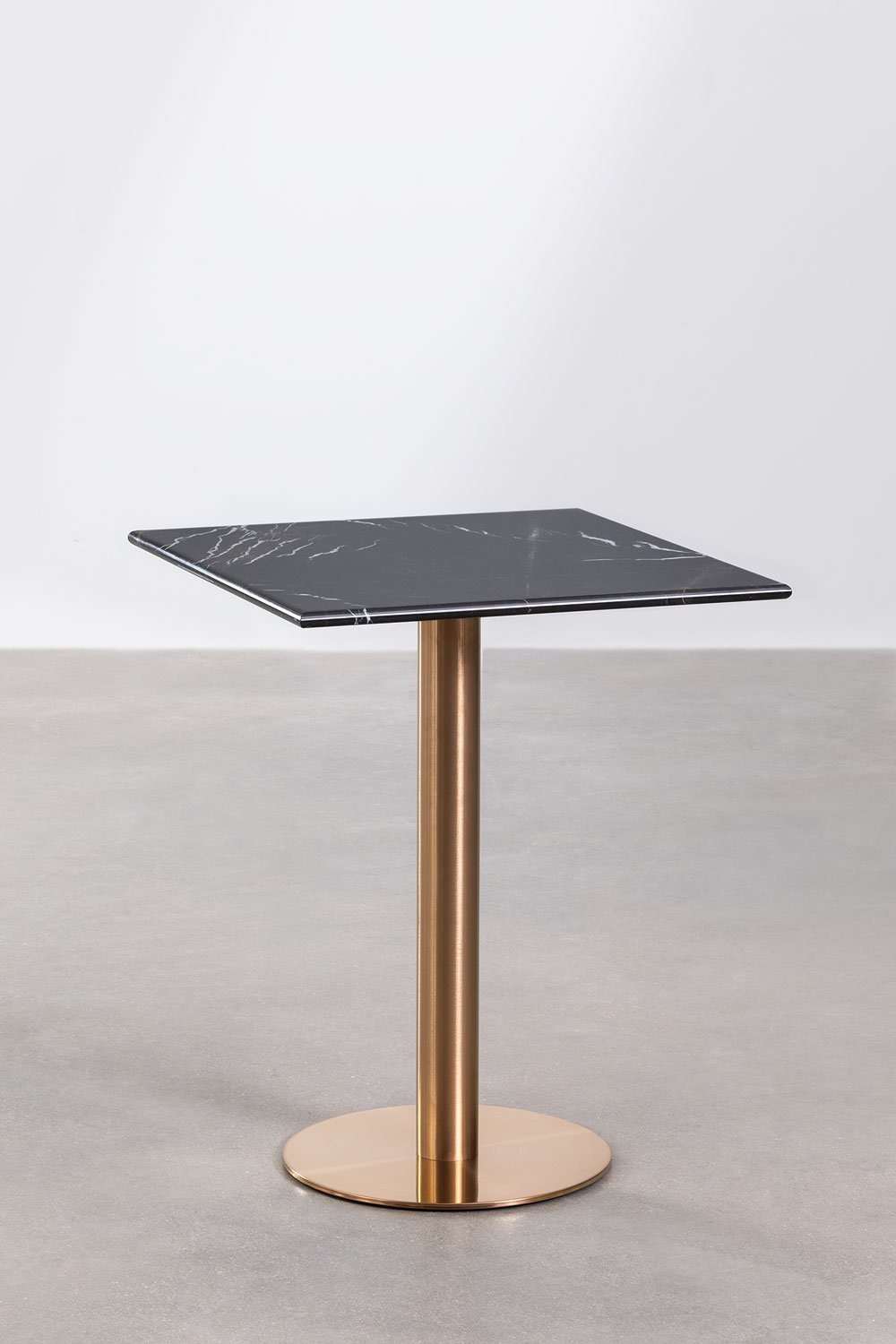 Mesa de bar quadrada em mármore Cosmopolitan, imagem de galeria 1