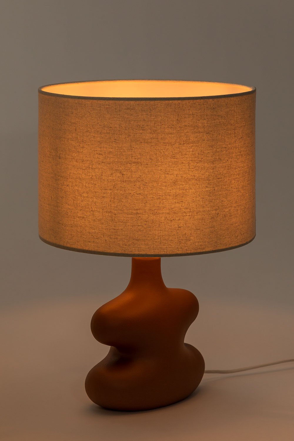 Candeeiro de Mesa de Linho Masaya, imagem de galeria 4