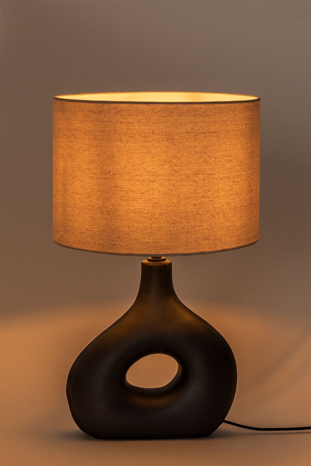 Candeeiro de mesa de cerâmica Bycui, imagem de galeria 4