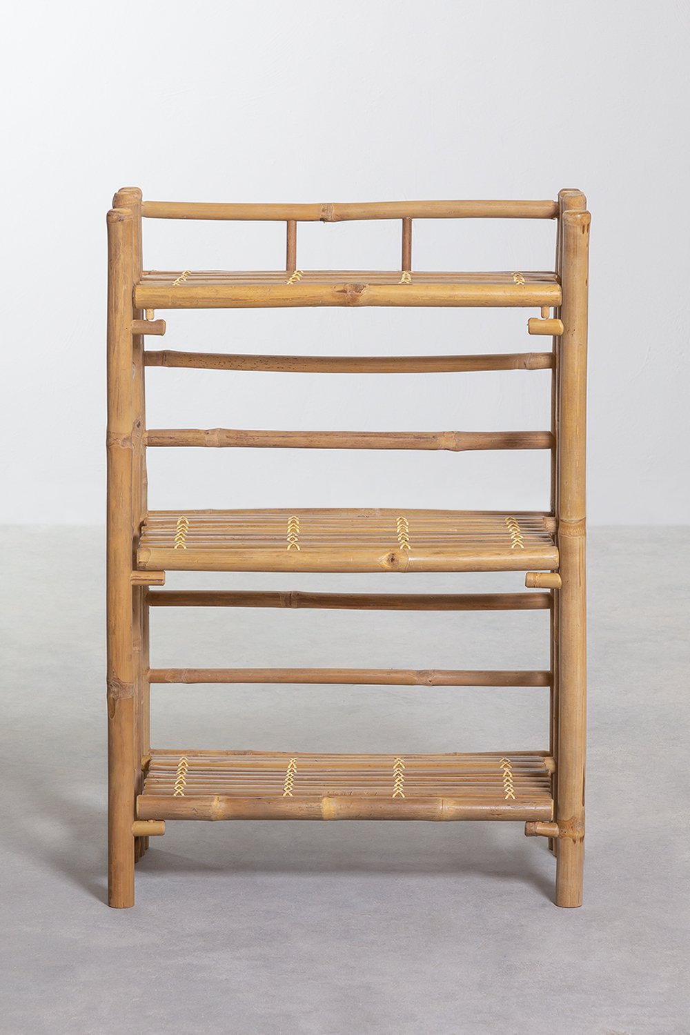 Estante de bambu Iciar com 3 prateleiras, imagem de galeria 4