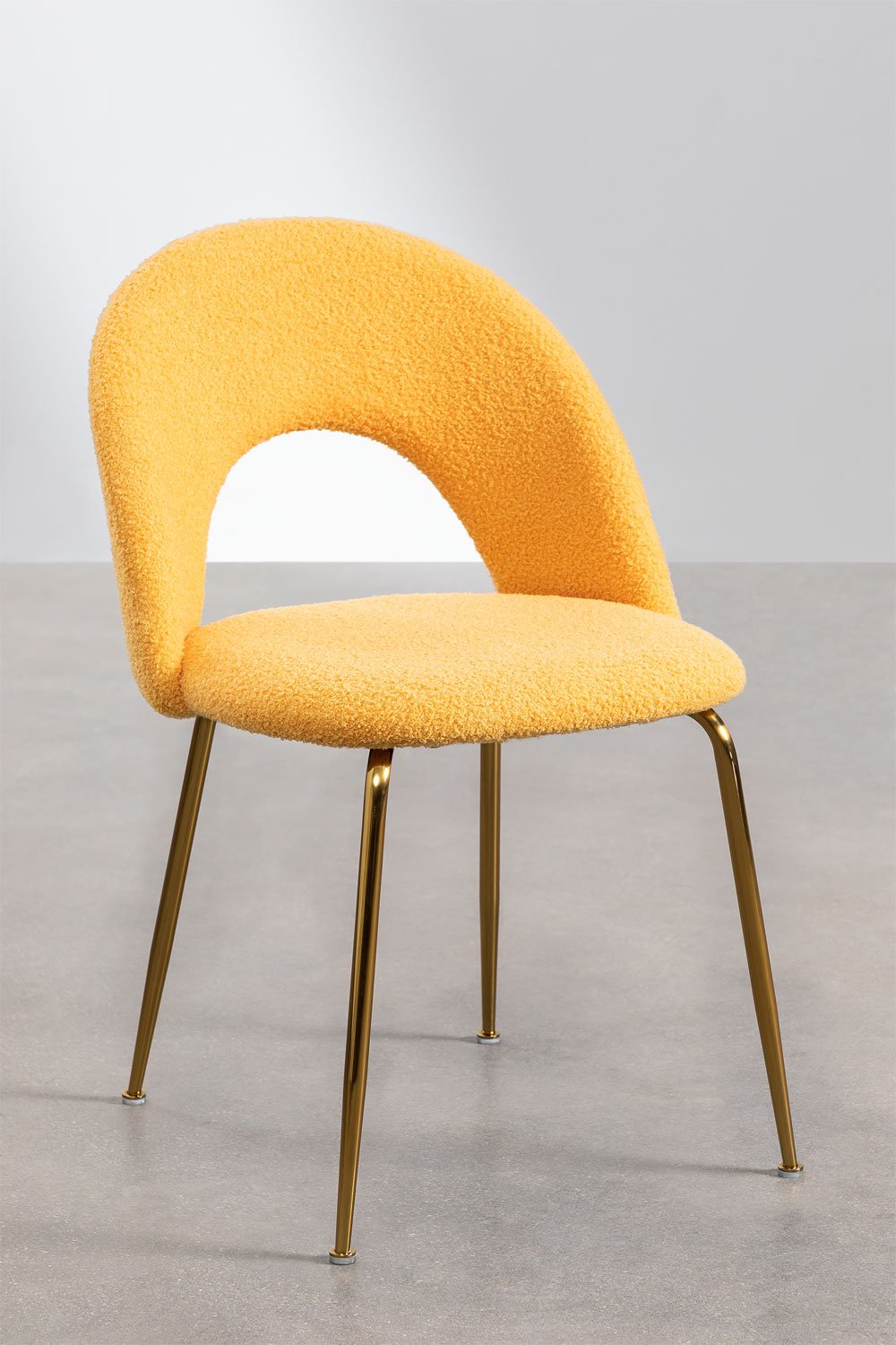 Cadeira de Jantar em Chenille Glorys Style, imagem de galeria 1
