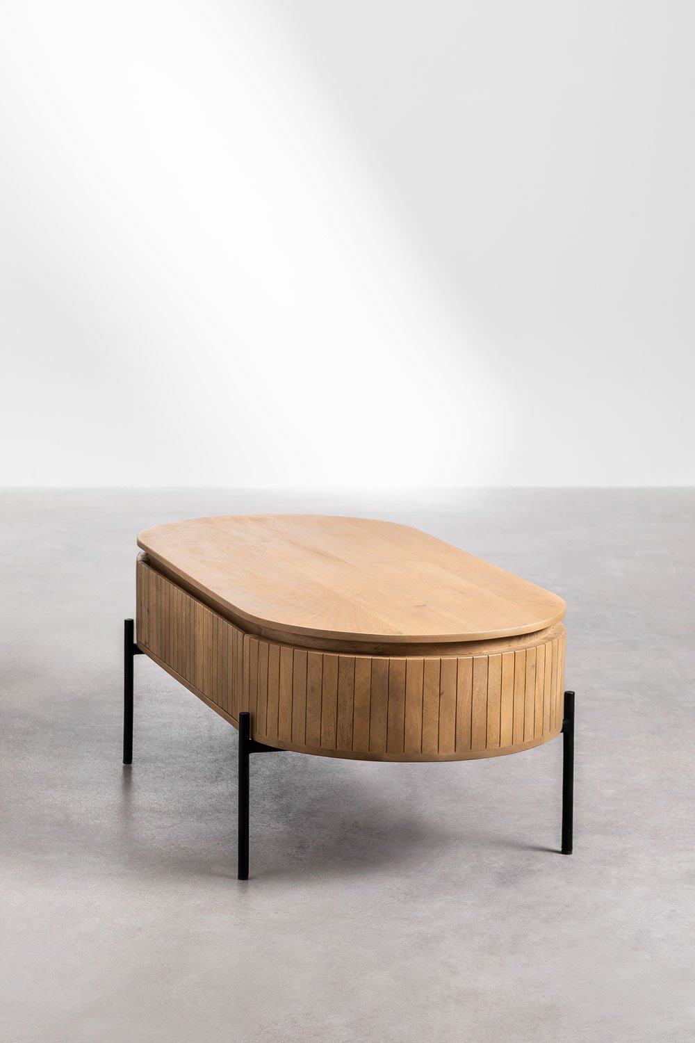 Mesa de Centro em  Madeira de Mangueira Analis, imagem de galeria 3