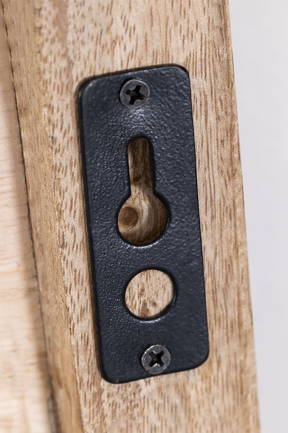 Cabeceira para cama de 150 cm em madeira de mangueira Myanna, imagem de galeria 7