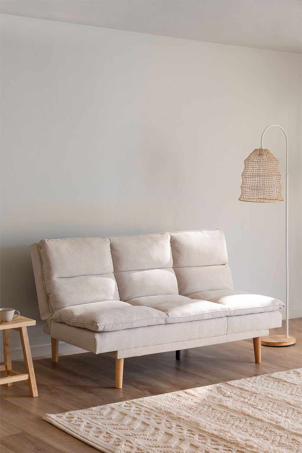 Sofá reclinável de 2 lugares em tecido Veka, imagem de galeria 1