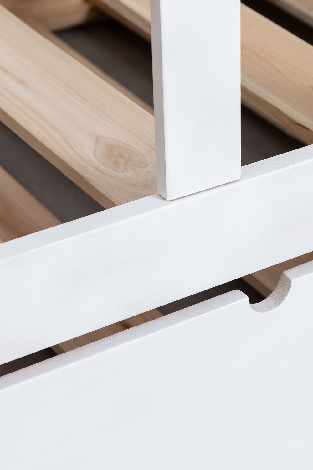 Cama de madeira para colchão Kelly Kids de 90 cm  , imagem de galeria 4