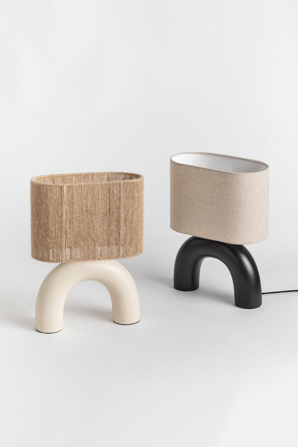 Candeeiro de Mesa de Cerâmica Finley, imagem de galeria 9