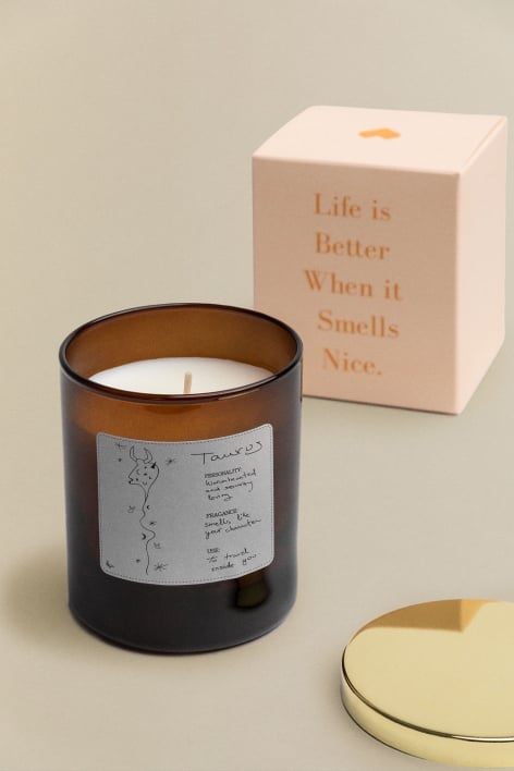 Pack de 2 Velas Aromáticas Zodiac Collection - Branco