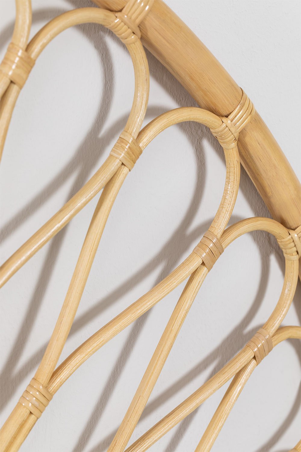 Cabeceira para cama de 150 cm em Rattan Nucdari, imagem de galeria 4