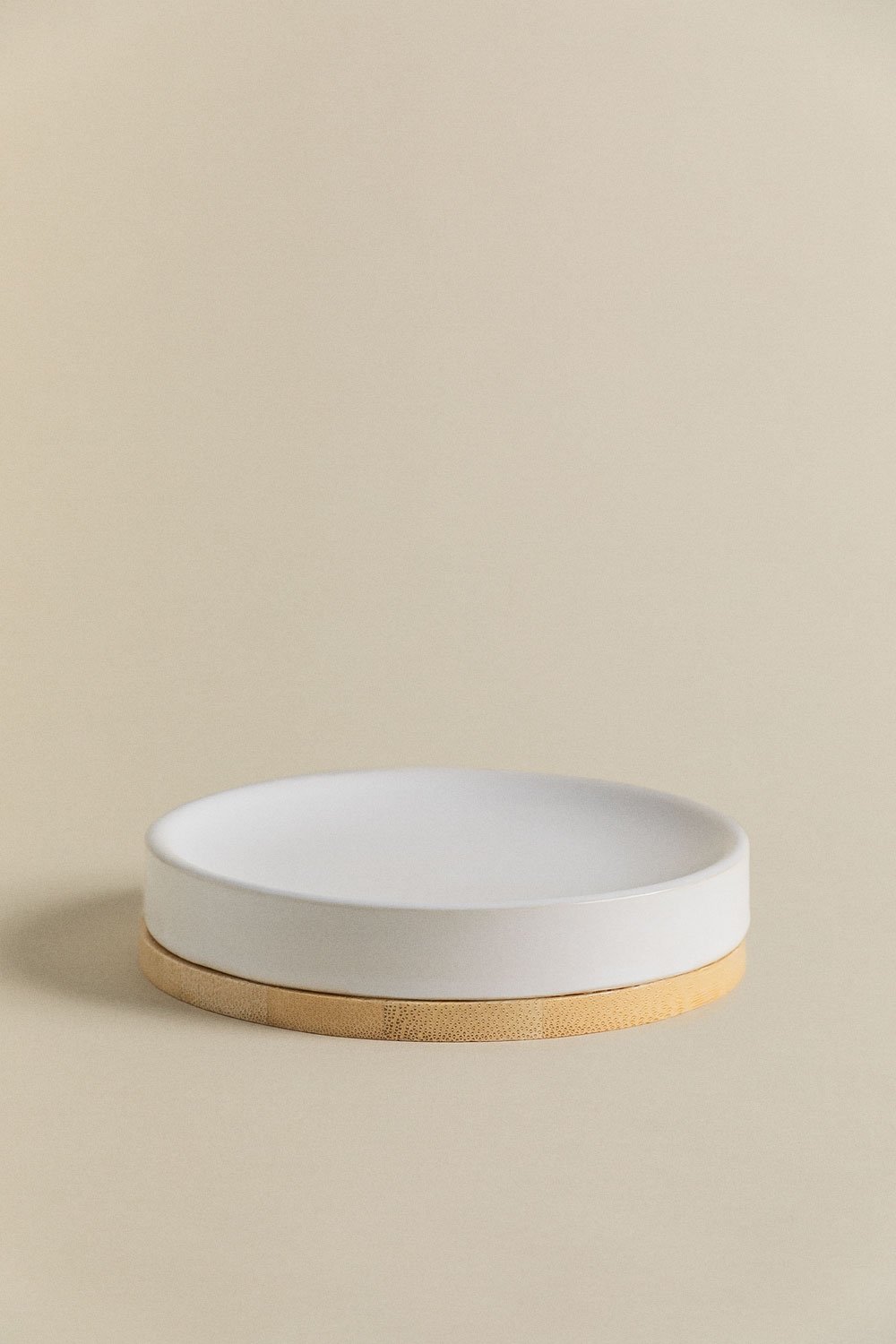 Saboneteira de Cerâmica e Bambu Elvan, imagem de galeria 3