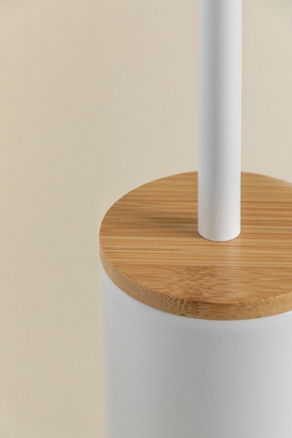 Escova sanitária de cerâmica e bambu Elvan     , imagem de galeria 3