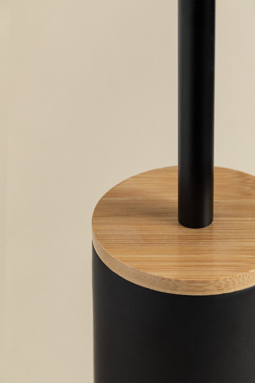 Escova sanitária de cerâmica e bambu Elvan     , imagem de galeria 4