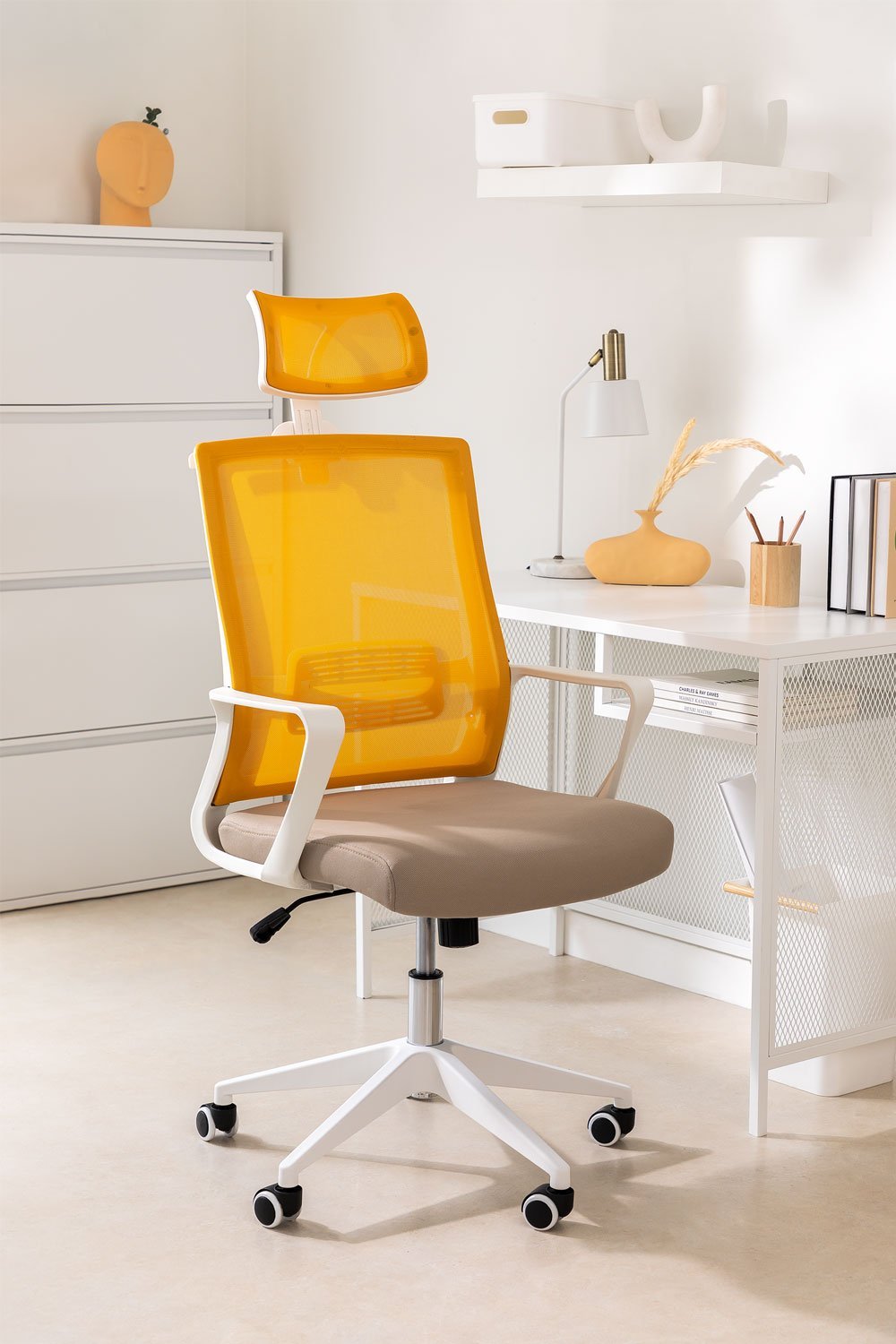 Cadeira de Escritório com Rodas e Apoios de Braço Teill Colors, imagem de galeria 1
