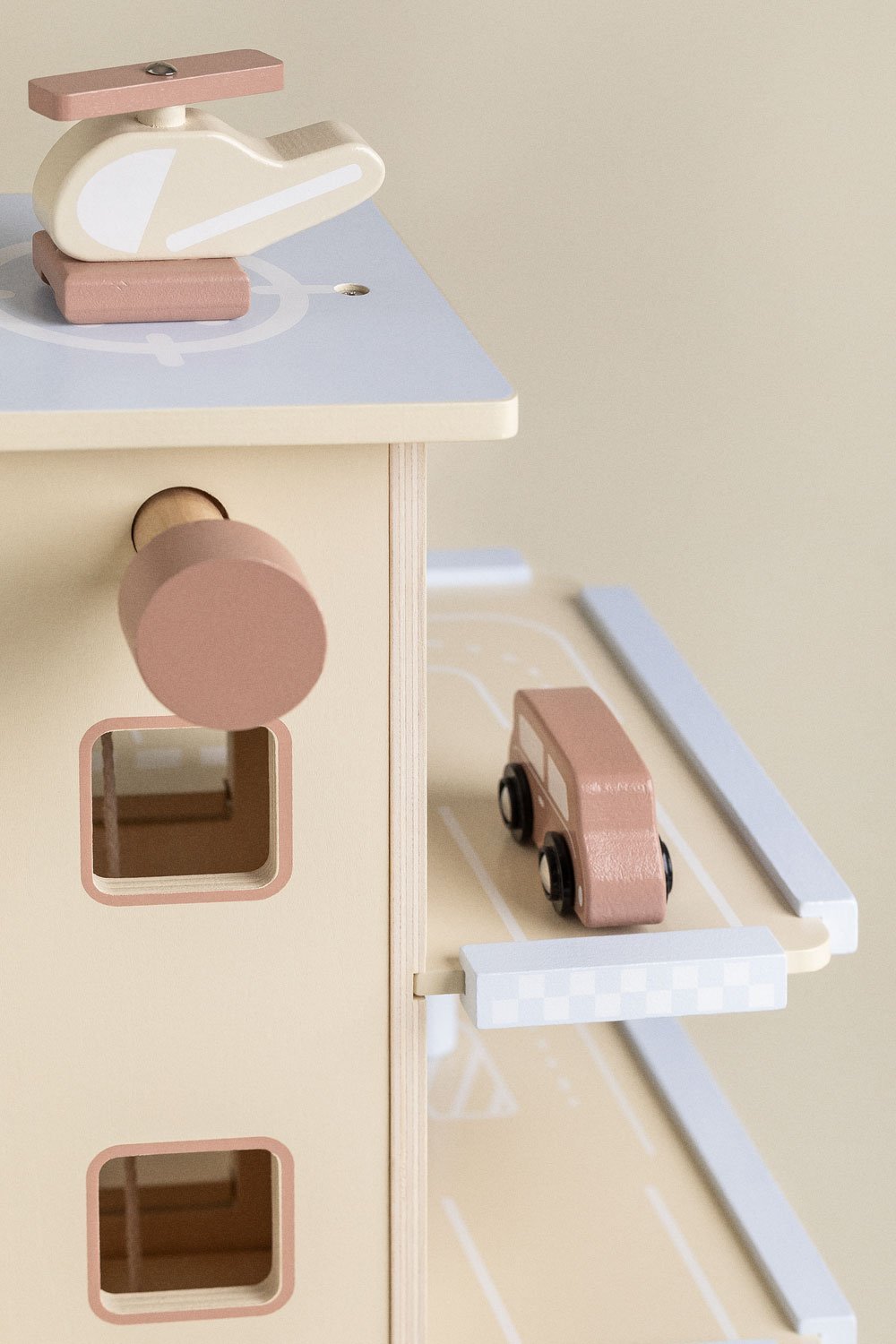 Estacionamento em madeira de 3 andares Nelvis Kids, imagem de galeria 4