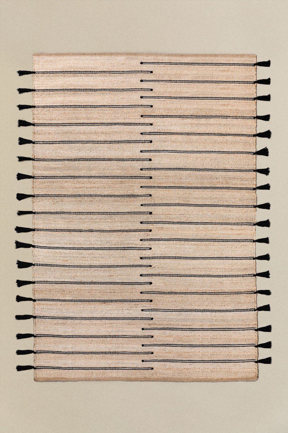 Tapete de tecido de juta e plamena           , imagem de galeria 2