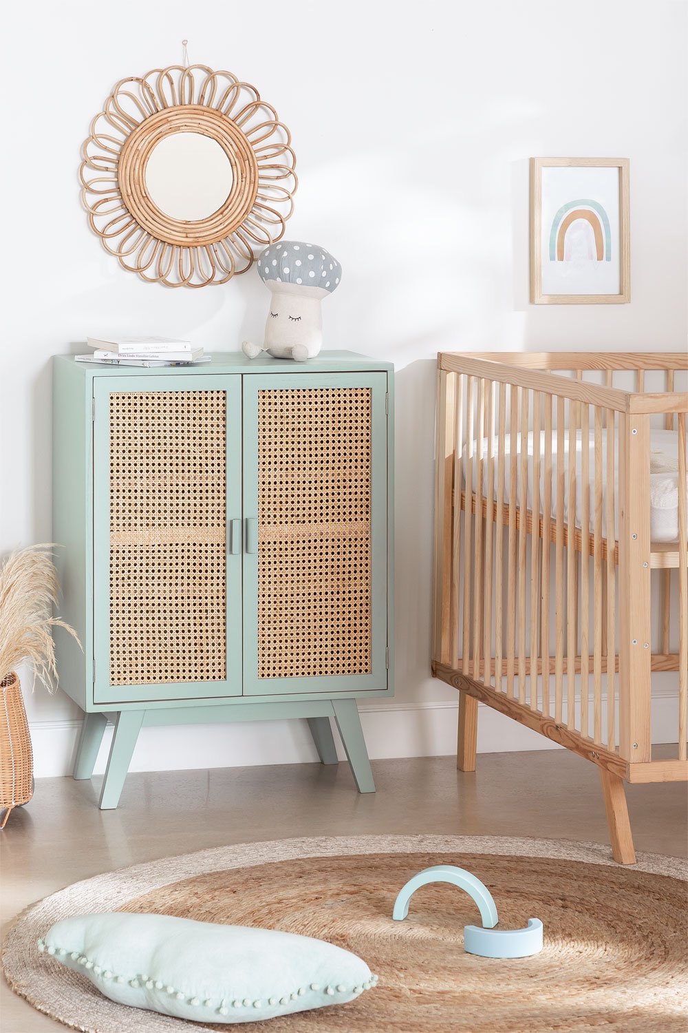 Aparador com 2 portas em madeira Ralik Colors Design , imagem de galeria 2