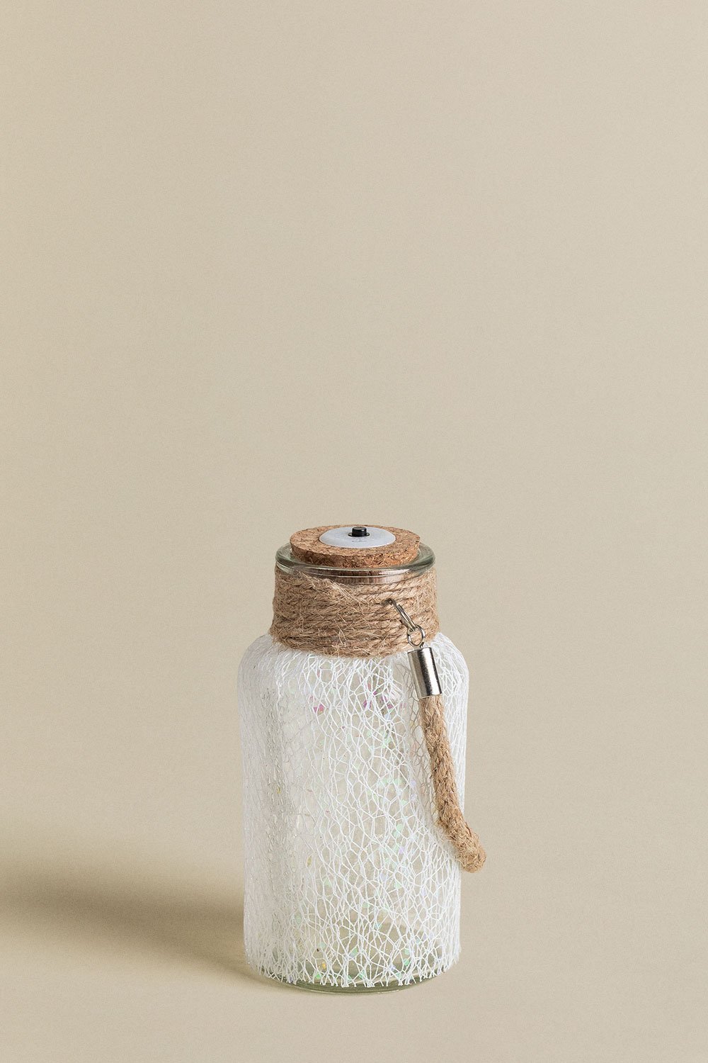 Tarro de vidro com luzes LED Gada, imagem de galeria 3