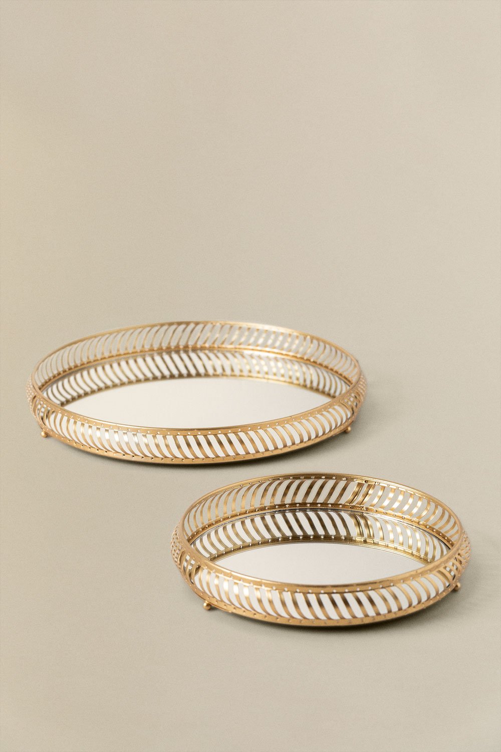 Bandeja decorativa de vidro Daffne, imagem de galeria 4