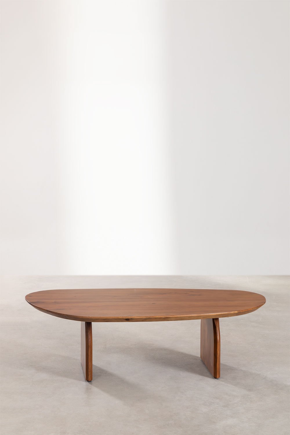 Mesa de centro em madeira de acácia Bedum (135x80 cm), imagem de galeria 4