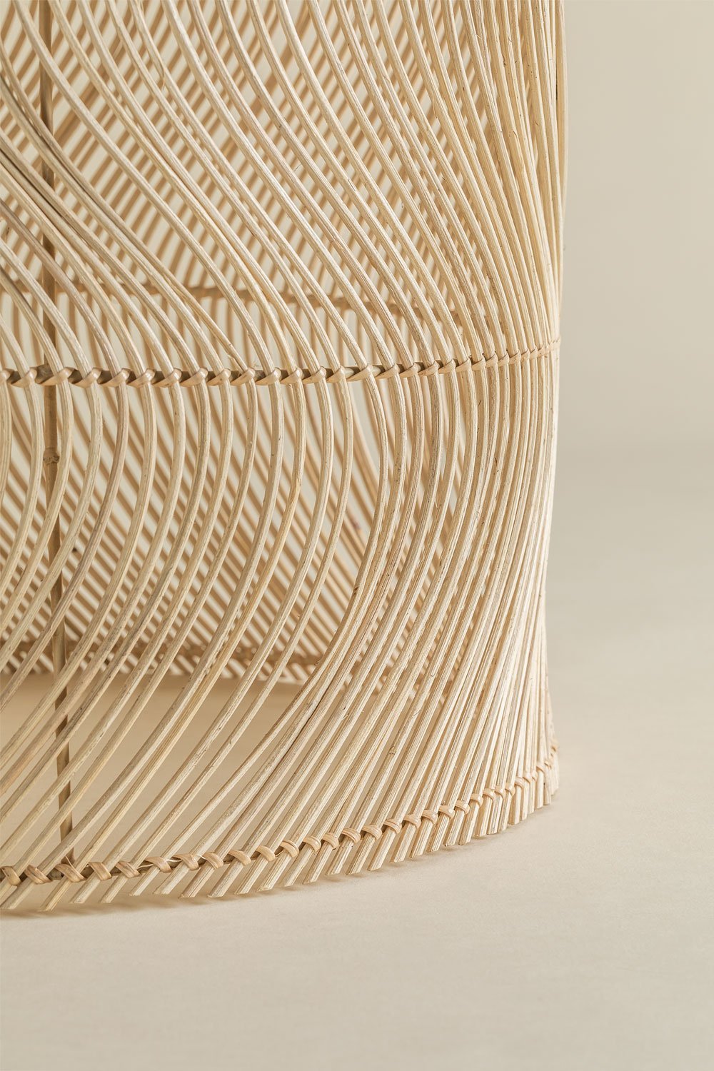 Abajur de rattan Embid, imagem de galeria 3