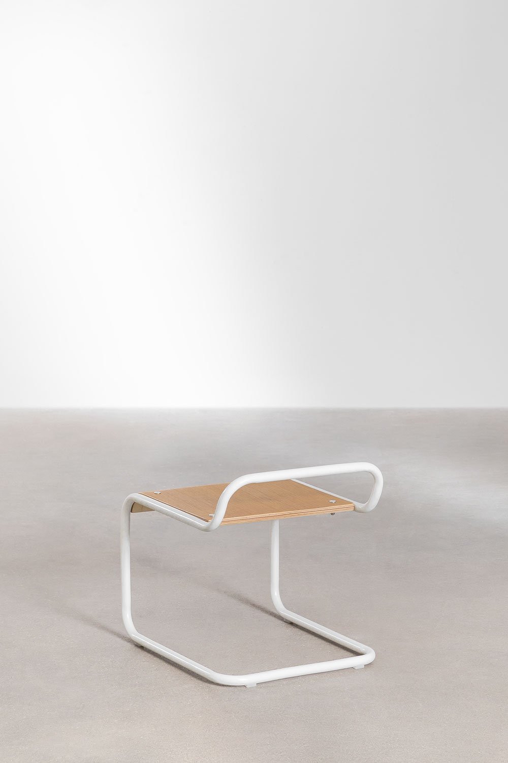 Conjunto de mesa e cadeira em madeira e ferro Markalany Kids, imagem de galeria 9