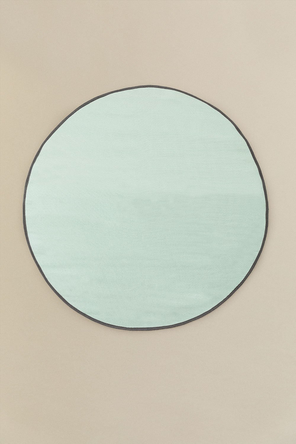 Tapete de exterior redondo (Ø170 cm) Tanida, imagem de galeria 1