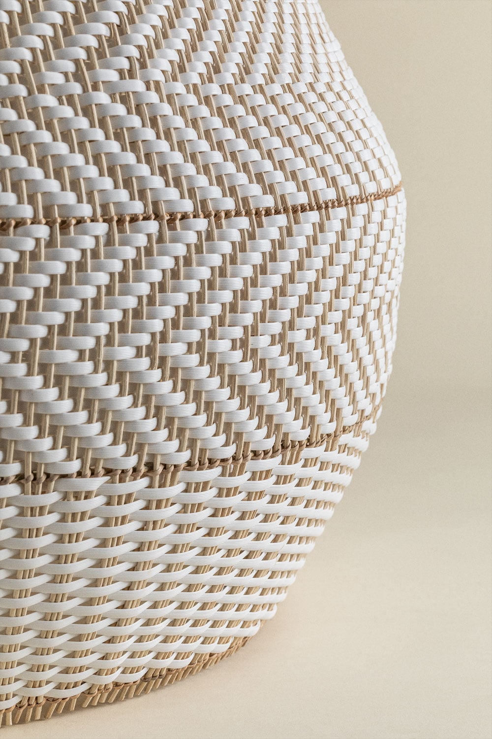 Abajur de rattan trançado Llaury, imagem de galeria 4