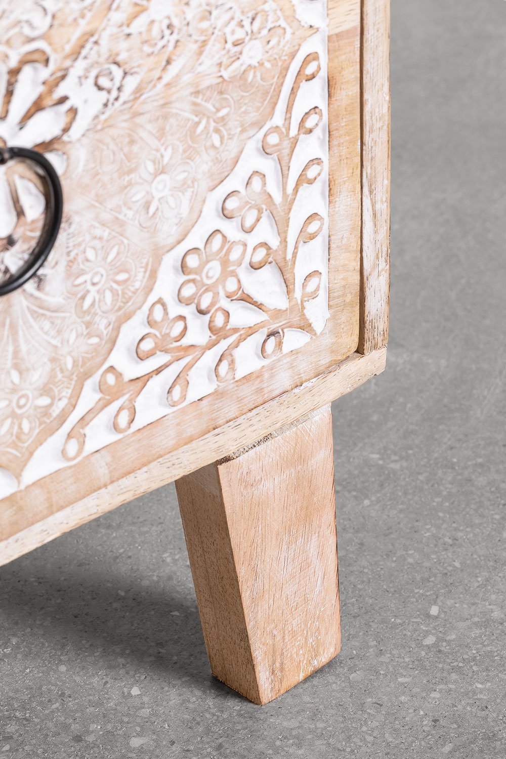 Cômoda de madeira de mangueira Baydan, imagem de galeria 7