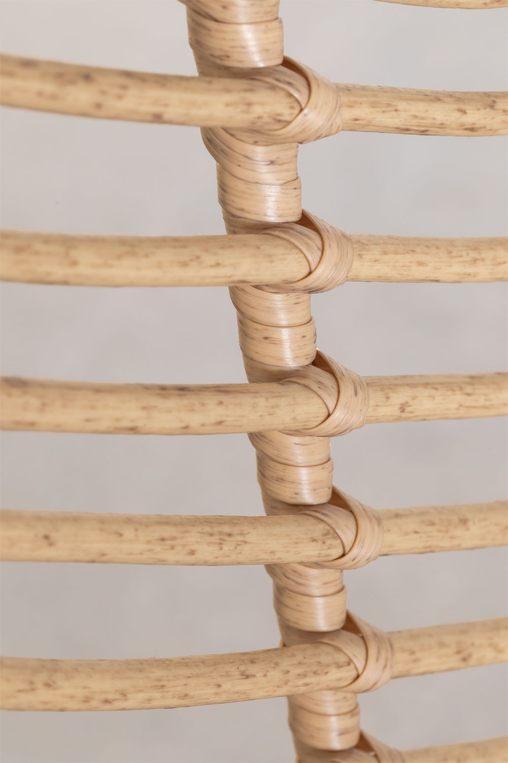 Pacote de 2 cadeiras de jardim em rattan sintético natural Gouda, imagem de galeria 6