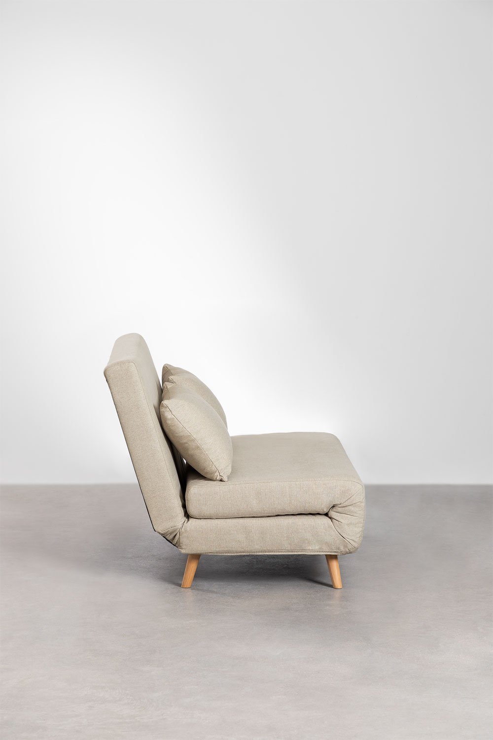 Sofá-cama de 2 lugares em tecido Elen, imagem de galeria 5