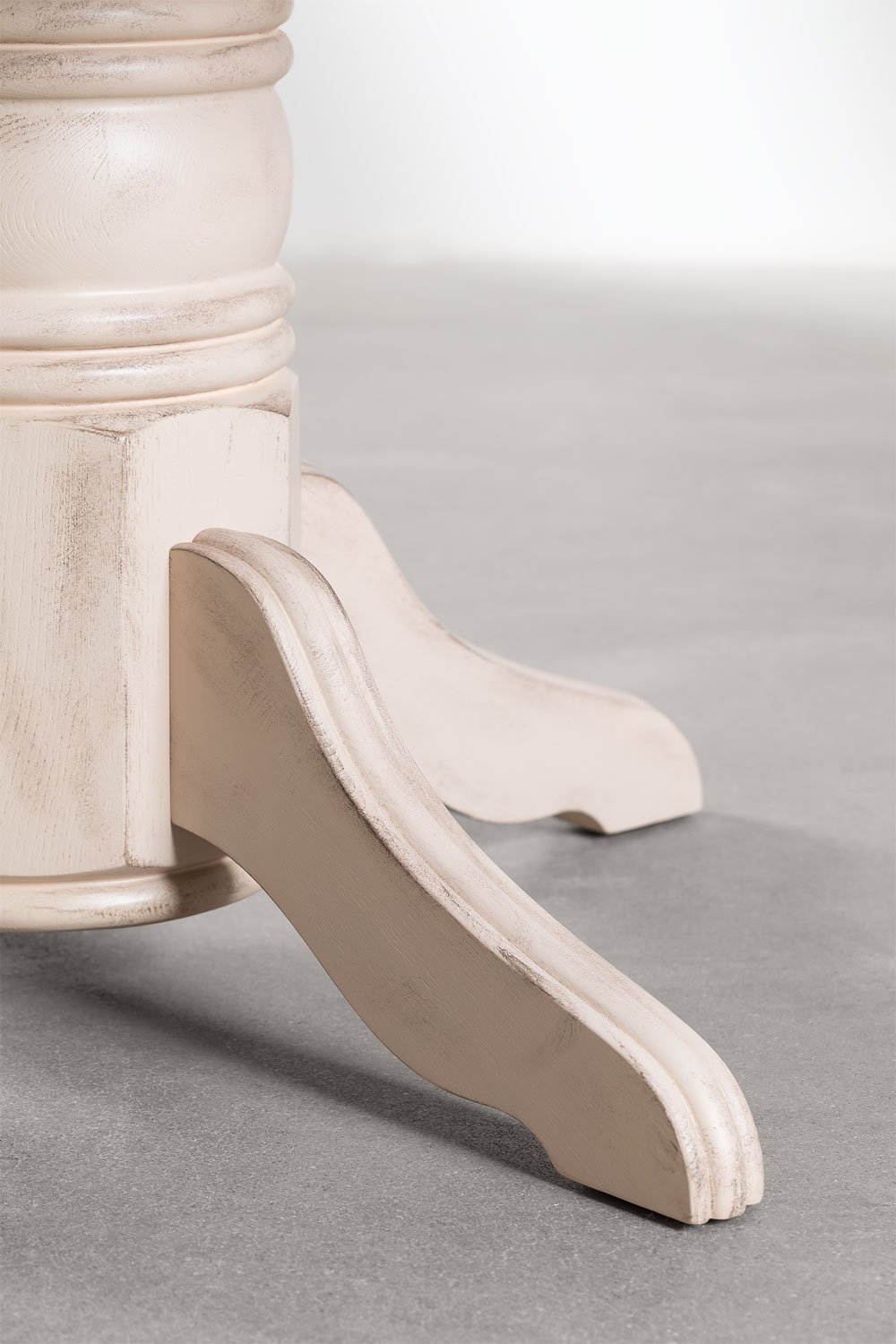 Mesa de Jantar Extensível Oval em Madeira (128-178x120 cm) Ektra, imagem de galeria 5