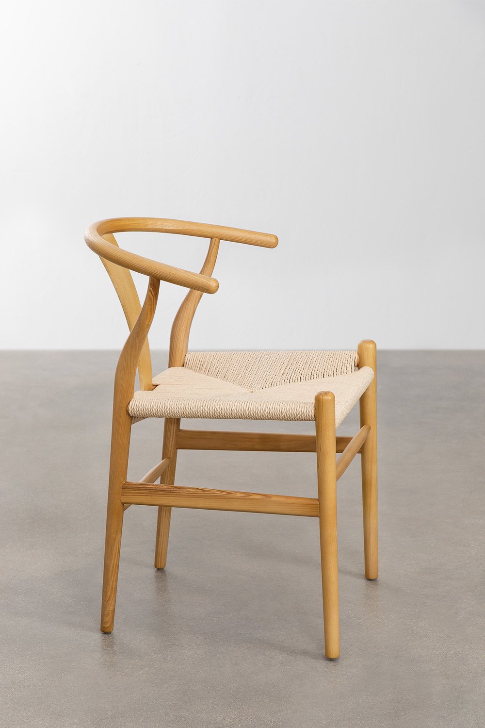 Cadeira de jantar em madeira de olmo Uish Edition, imagem de galeria 4