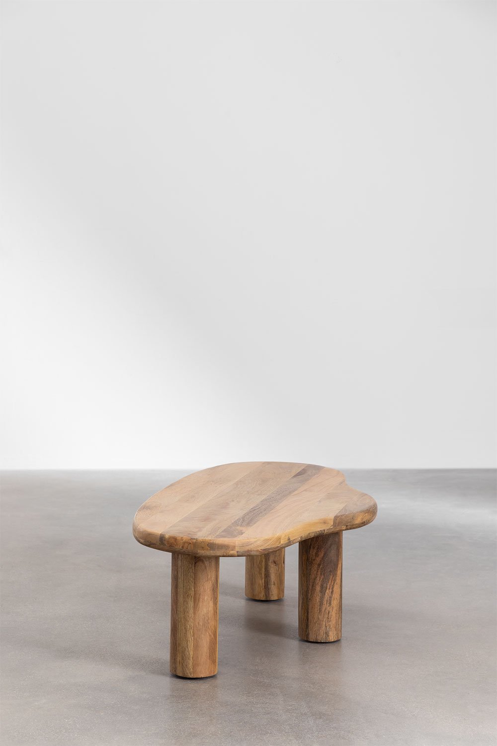 Mesa de centro de madeira de mangueira Larabeya, imagem de galeria 3