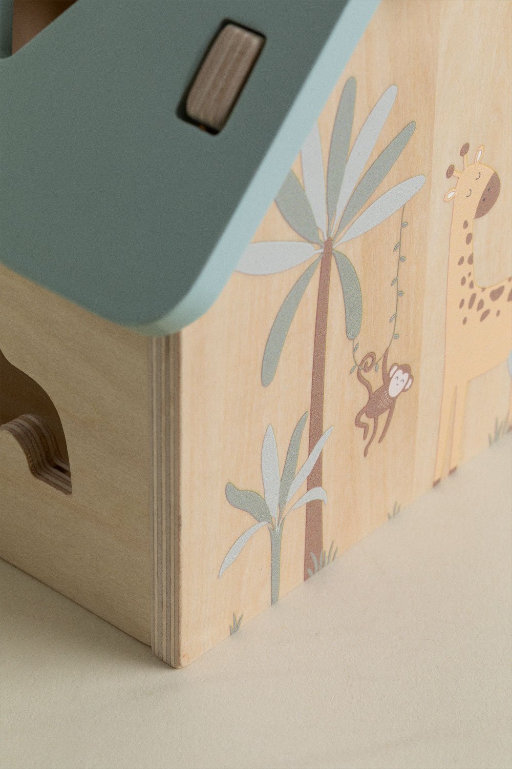 Casinha de madeira com peças encaixáveis Grady Kids, imagem de galeria 7