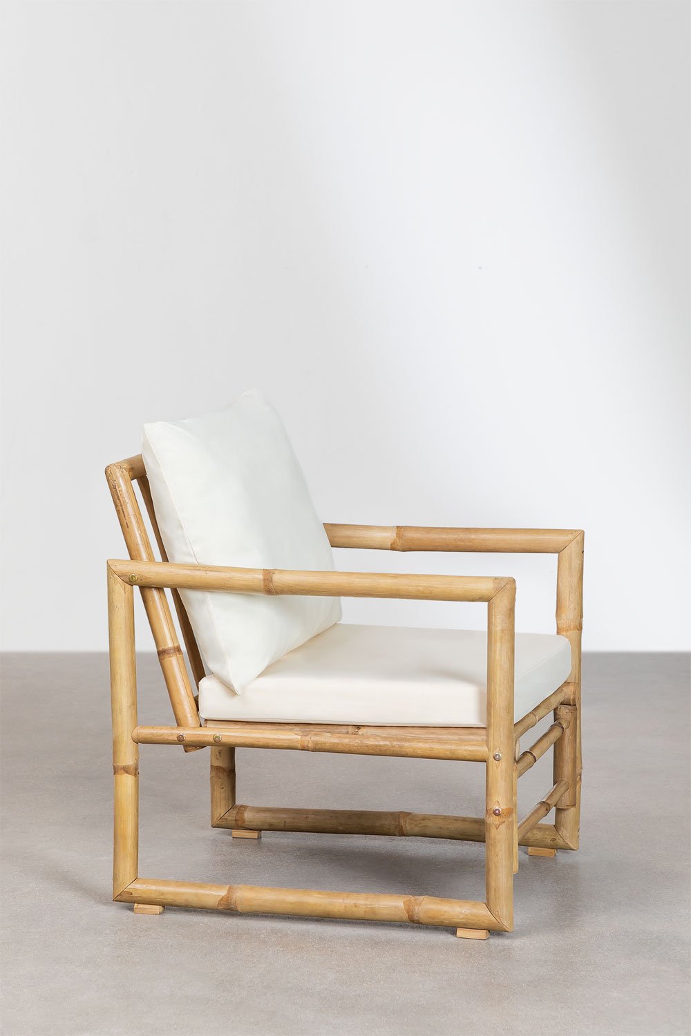 Poltrona de jardim de bambu Livayna, imagem de galeria 3