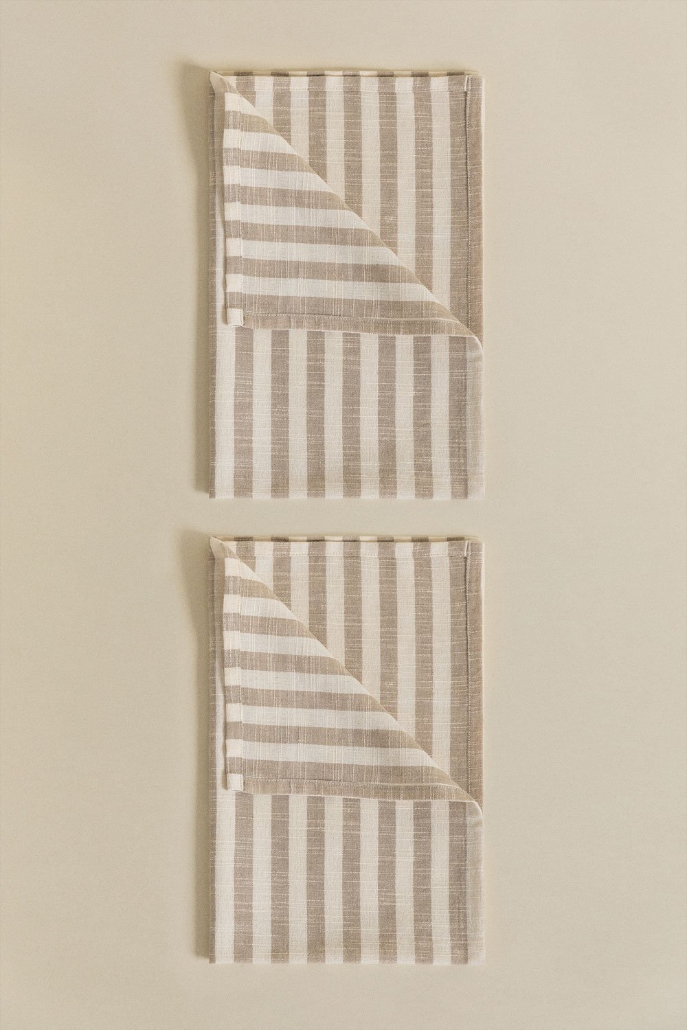 Conjunto de 2 toalhas de cozinha em algodão Edouard, imagem de galeria 1