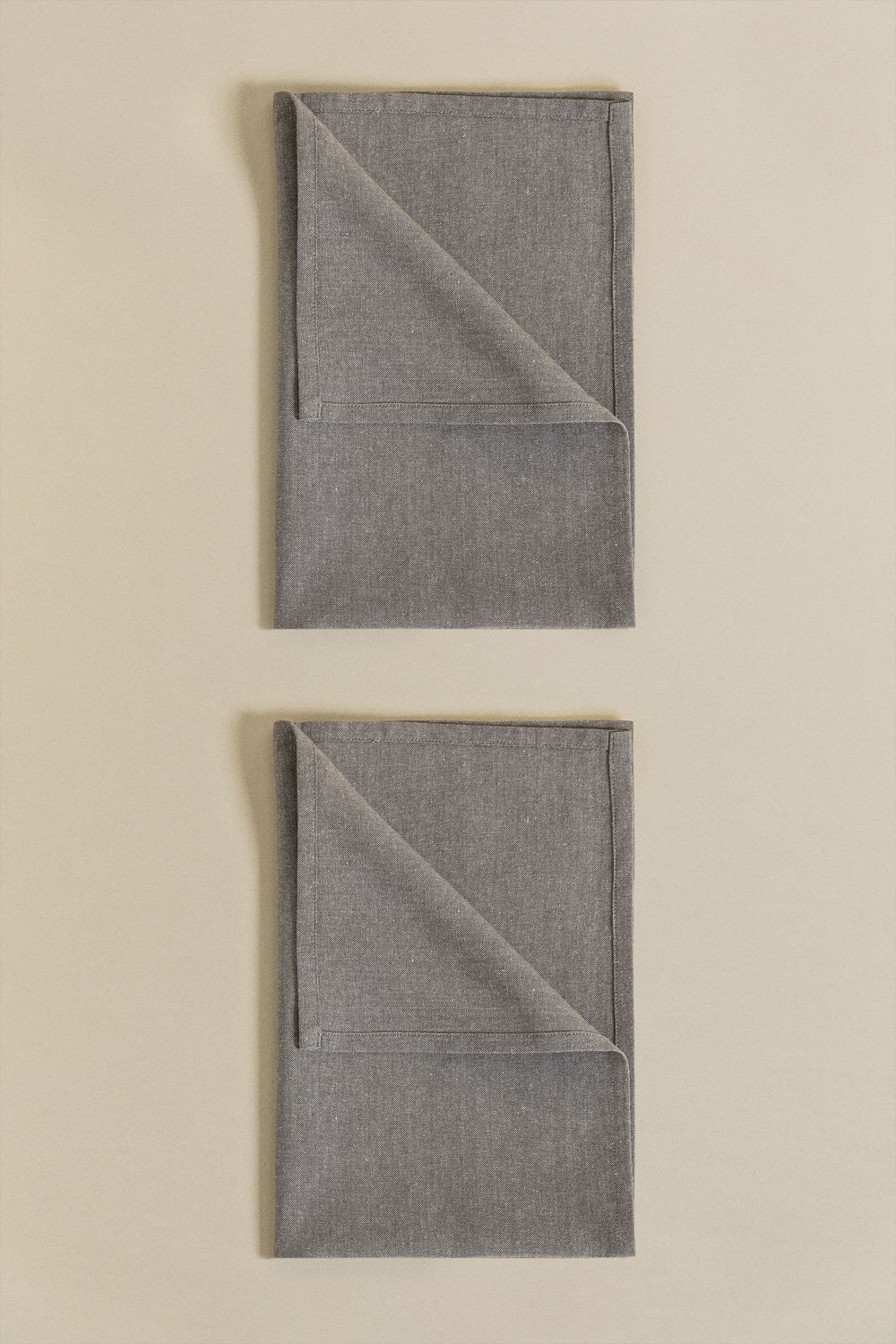 Conjunto de 2 toalhas de cozinha de algodão Dasiel, imagem de galeria 1
